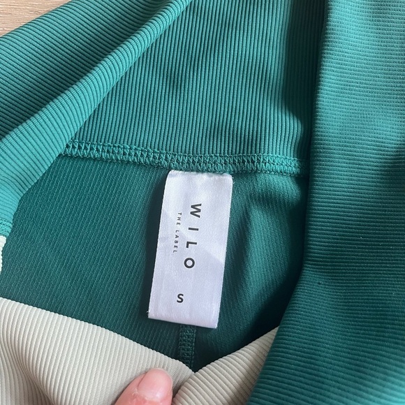 Wilo The Label Leggings Green Crossover SZ S - Picture 3 of 6